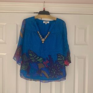 Tibi silk blouse. Size 2